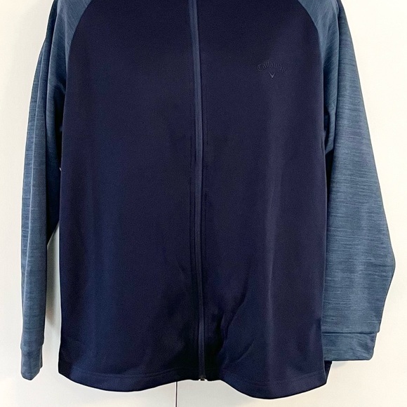 NWT Callaway Men's Golf Full Zip Track Jacket - Picture 4 of 13
